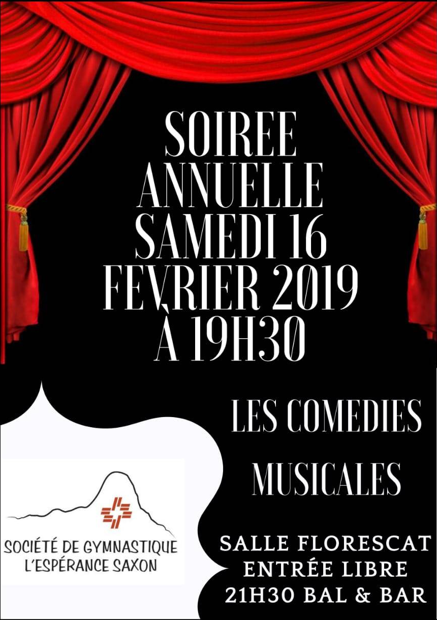 soirée de gym 2019